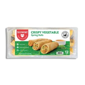 SUMM! Crispy Vegetable Spring Rolls, 12 ct.