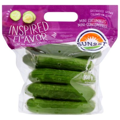 Signature Select/Farms Mini Cucumbers Bag - 1 Lb - Safeway