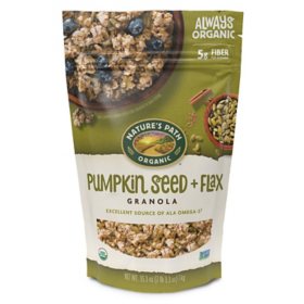 Nature's Path Organic Pumpkin Seed Plus Flax Granola, 35.3 oz.