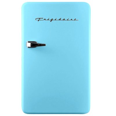 Frigidaire Retro Blue Two Door 3.2 Cuft Mini Fridge:- Blue