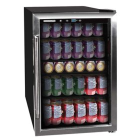 Frigidaire 126-Can Stainless Steel Beverage Center, 4.4 cu. ft.