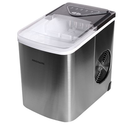 New MRP US Portable Ice Maker Stainless Steel Ice Machine ICE702 With 3 Selectable Cube Size