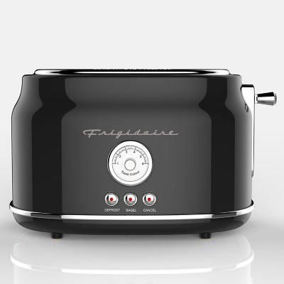 Frigidaire FD3111 220 Volt 2-Slice Wide Slot Toaster with Bun Warmer