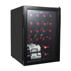 Hamilton Beach, 22-Bottle Wine/Beverage Cooler, Precision Digital Temperature Control 