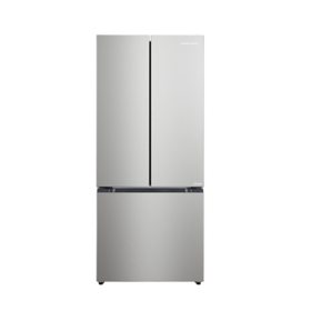 Hamilton Beach 17.7 Cu Ft French Door Refrigerator, VCM Stainless Steel Design