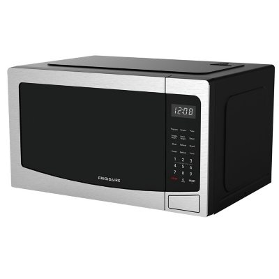 Black deals steel microwave