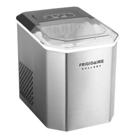 Frigidaire Gallery Stainless Steel Ice Maker, 26 lbs.