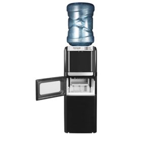Frigidaire Hot/Cold Water Cooler, Built-In Ice Maker, Black 