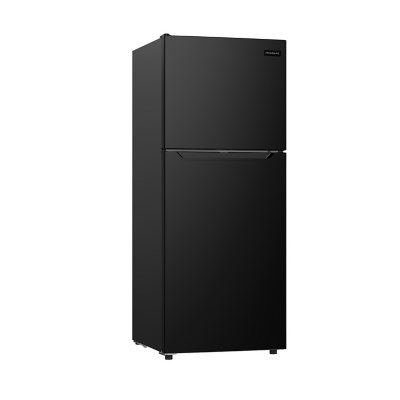 Frigidaire 10 cu. ft. Platinum Top Mount Fridge/Freezer Combo - Black:- Black