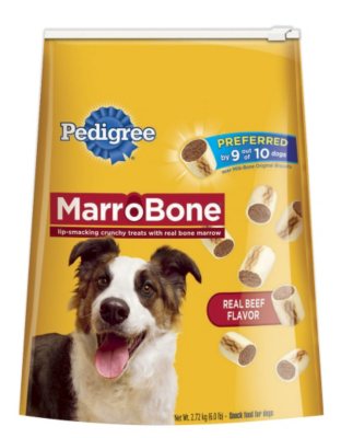 Pedigree marrobone outlet