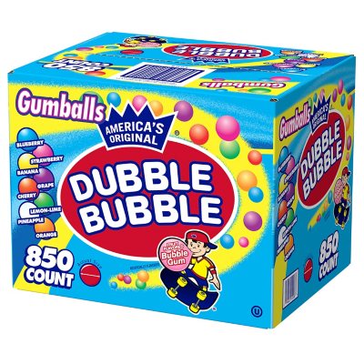 Dubble Bubble Original Pink Chewing Gum 3 lb. Bulk Bag - All City Candy