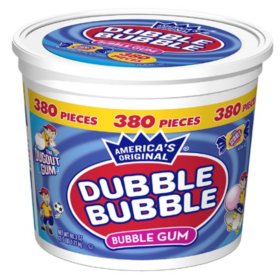Dubble Bubble Bubble Gum, 380 pcs. 