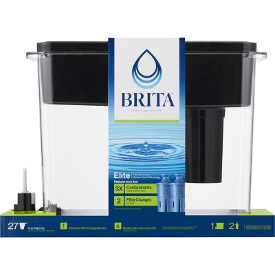 Brita Ultra Max Water Filter Dispenser Gray Plastic Water Filter Pitcher in  the Water Filter Pitchers department at