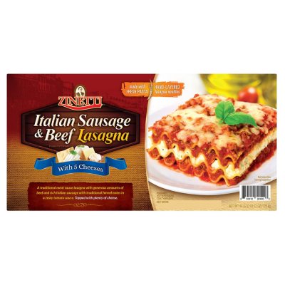 Costco Zinetti Meat Lasagna Review