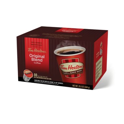 Tim Hortons Original Blend Coffee, Single-Serve Cups ct.) - Sam's Club