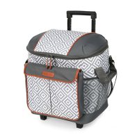 Arctic Zone Insulated Rolling Tote (Assorted Colors)