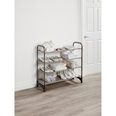 Neatfreak 4 Tier Stacking Shoe Shelf Sam s Club