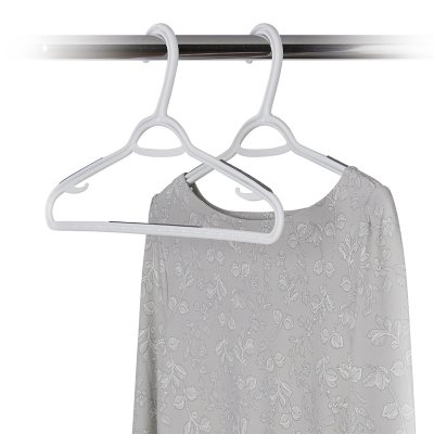 Plastic Hangers,Light-Weight Clothes Hangers Non-Slip Durable