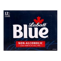 Labatt Blue Non-Alcoholic (12 fl. oz. can, 12 pk.)