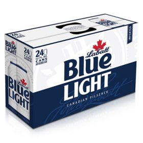 Labatt Blue Light Beer (12 fl. oz. can, 24 pk.)