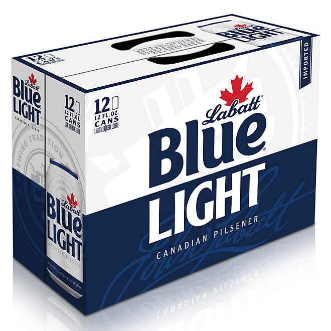 Labatt Blue Light Beer (12 fl. oz. can, 12 pk.)