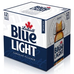 Labatt Blue Light Beer (11.5 fl. oz. bottle, 12 pk.)