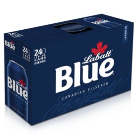 Labatt Blue Beer (12 fl. oz. can, 24 pk.)