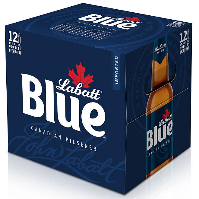 Labatt Blue Beer (11.5 fl. oz. bottle, 12 pk.)