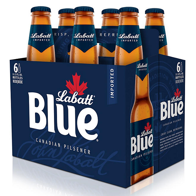 Labatt Blue Beer (11.5 fl. oz. bottle, 6 pk.)