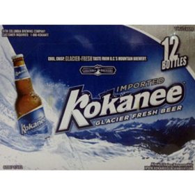 Kokanee Glacier Beer 12 fl. oz. bottle, 12 pk.