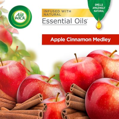 Air Wick Essential Oils Scented Oil, Apple Cinnamon Medley, Essential Oils, Air Fresheners