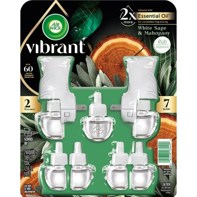 Air Wick Scented Oil Air Freshener Kit, Hawaii (2 Warmers + 7 Refills) -  Sam's Club