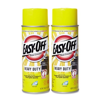 Easy-Off Heavy Duty Oven Cleaner Spray, Regular Scent, 14.5oz, , Removes  Grease 