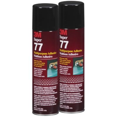 3M Super 77 Multipurpose Spray Adhesive - 2 ct. - Sam's Club