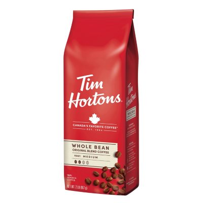 コーヒー TIM Tim Hortons Medium Roast Whole Bean Coffee, Orignial Blend