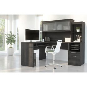 Signature Design by Ashley Office Desks Hamlyn H527-26 Home Office Storage  Leg Desk (Desks) from Sam's Furniture Direct