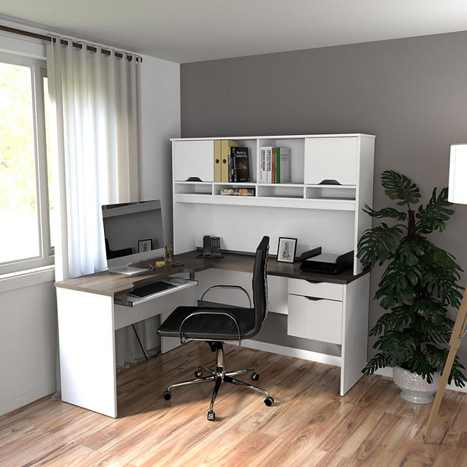 Bestar Innova HomePro 92000 L-Shaped Desk (Various Colors)