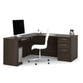 Bestar Embassy OfficePro 60000 L-Shaped desk, Select Color