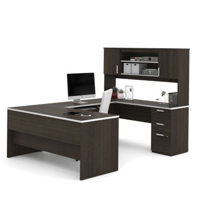 Bestar Ridgeley U-Shaped Desk, Select Color - Sam's Club