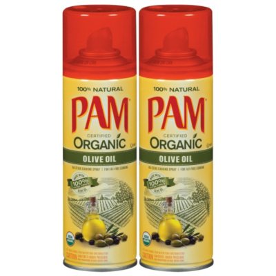 Pam 100% Natural Fat-free Original Canola Oil Cooking Spray - 8oz