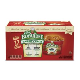 Chef Boyardee Variety Pack 7.5 oz., 12 pk.