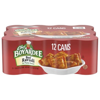 Chef Boyardee Beef Ravioli (15 oz., 12 pk.) - Sam's Club