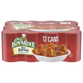 Chef Boyardee Beef Ravioli 15 oz., 12 pk.