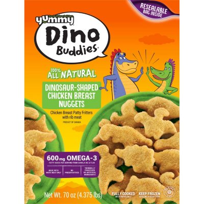 Yummy Dino Buddies Chicken Breast Nuggets (70 oz.) - Sam's Club