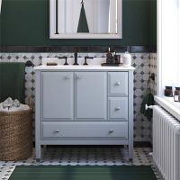 Dorel Living Metcalfe 36" Bathroom Vanity