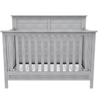 Little Seeds 5-in-1 Finch Crib, Rustic Gray