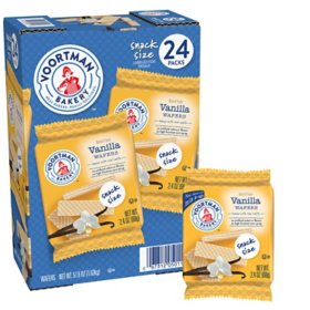 Voortman Vanilla Wafers Snack Size, 2.4 oz., 24 pk.