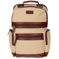 Renwick Business Backpack with Genuine Leather Trim (Assorted Colors)