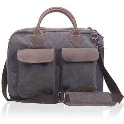 Renwick discount leather briefcase