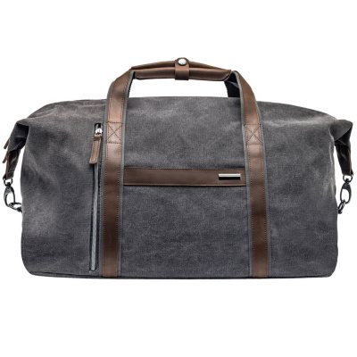 STS Ranchwear Grey Canvas Duffle Bag